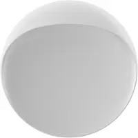 Louis Poulsen Flindt Wandleuchte Ø300 2700K Weiß - , Flindt, dimmbar, Weiß, für Wohnzimmer, Aluminium, Design