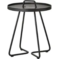 Cane-Line On-the-move Beistelltisch, extra klein Ø37 cm