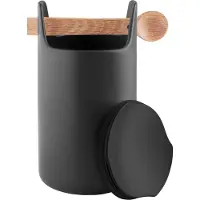 Eva Solo Toolbox Aufbewahrungsbehälter - 20 cm - mit Löffel und Deckel, schwarz