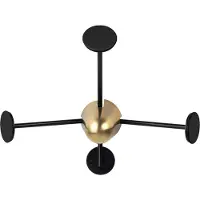Gubi Matégot Garderobenständer Soft Black - , Schwarz, Metall