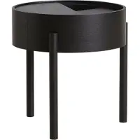Woud - Arc Beistelltisch Black Ash