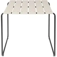 MATER OCEAN Tisch, sand, Kunststoff, 70 cm x 70 cm - , Ocean, Beige, für Terrasse, Kunststoff, Design