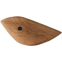 Warm Nordic Twirling Bird Xlarge Holzfigur, Eiche - , Twirling Bird Xlarge, Holz, für Wohnzimmer, Holz, Skandinavisch
