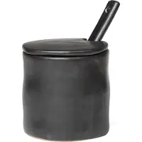 Ferm Living Zuckerdose Flow Black