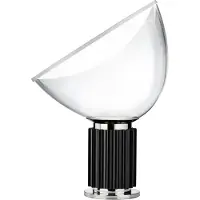 Flos Taccia Small LED-Tischleuchte-Schwarz-mit LED (2700K)