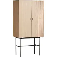 Woud Array Anrichte Eiche/Schwarz