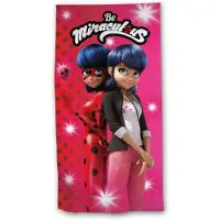 Zagtoon Miraculous Ladybug Strandtuch 70x140 cm – Weich & Leicht