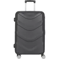 Stratic Gepäckstücke Stratic Hartschalen-Koffer M mit 4 Rollen, 65 cm, 69 Liter Arrow 2 - Black