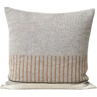 Form & Refine Aymara Kissen Muster Grau