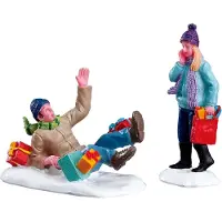 Lemax Weihnachtsfigur Shopping date set of 2 (mix)