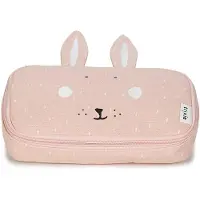 Trixie Federmäppchen rechteckig - Mrs. Rabbit - rosa Schuletui für Kinder