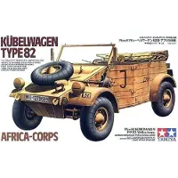 Tamiya 300035238 - 1:35 Dt. Kübelwagen T82 Afrika (1) Modellbau