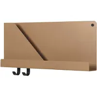 Muuto Folded Wandregal, 51 x 22 cm, burnt orange