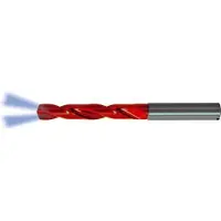 GUHRING Spiralbohrer SL VHM FIRE Innenkühlung Schaft 6537-HA 5xD 10,90mm