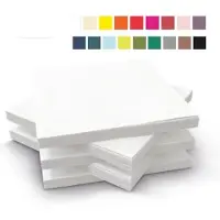 Duni Zellstoff Servietten 40x40 cm 3-lagig 1/4-Falz weiß | Packung (250 Servietten)