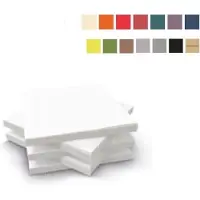 Duni Dunisoft Serviette 20x20 cm 1/4F. Creme