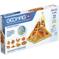 Geomag Classic GM472, Neodym-Magnet-Spielzeug, 5 Jahr(e), Mehrfarbig