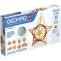 Geomag Magnetset - Classic+ Recycelt - 93 Teile - - One Size - Magnetspielzeug