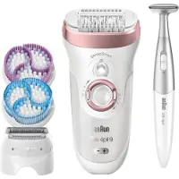 Braun Silk-épil 9 9/980 SensoSmart, Roségold, Weiß, 40 Pinzette, Eingebaut, 2 h, 50 min, Deutschland