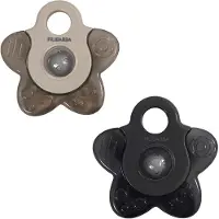 Filibabba Beißringe - 2er-Pack - Kühl Star - Grey Mix - - One Size - Beißringe