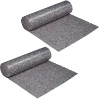 Relaxdays 2 x Malervlies 270g/m2 1x50 m Grau