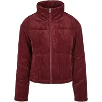 Urban Classics Ladies - KORD Puffer Jacke burgundy - 4XL