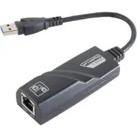 S-Conn S/CONN 13-50019, Kabelgebunden, USB, Ethernet, Schwarz