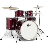 Gretsch drums Gretsch Energy 22"-Schlagzeug mit Hardware & Paiste 101 Set Wine Red