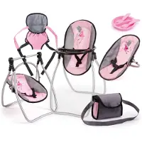Bayer - Dolls Accessories Set - Grey (63608AB)