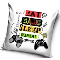 Tinisu Gaming / Konsole Kissenbezug: Gamer - 40cm x 40cm