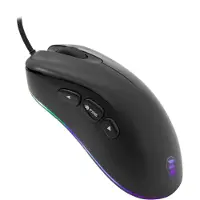 ESHARK Aikuchi eSport Gamer-Maus, 7.200 DPI, RGB, 6 programmierbare Tasten, Ergonomie + Software