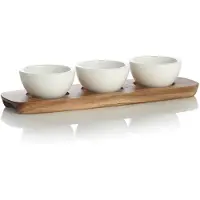 Villeroy & Boch Dipschale "Dipschälchen-Set Artesano Original weiß"