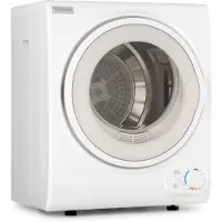 Klarstein Jet Set 2500 Wäschetrockner Ablufttrockner 850W EEK G 2,5kg 50cm Weiß