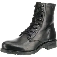 Geox RAWELLE Damen Stiefeletten - elegante Stiefelette schwarz Elegant NEU