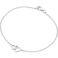 Elli Armband Herz Heart Verschlungen 925 Sterling Silber Elli Silber