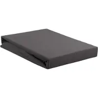 Beddinghouse Topper/Spannbettlaken Anthracite (Jersey)-180 x 200/220 cm
