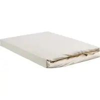 Beddinghouse Spannbettlaken Topper Off-White (Percal) 196TC-140 x 200 cm