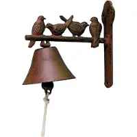 Esschert Design Türglocke Vogelmotive; DB22