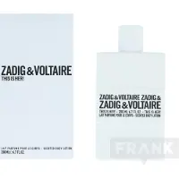 Zadig & Voltaire This Is Her! Body Lotion 200ml Bodylotion Damen