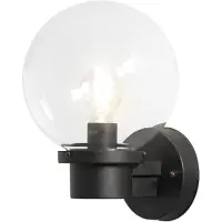 Konstsmide Globe Außenlampe Nemi schwarz