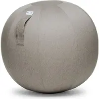 Vluv Leiv, Einzelstuhl, Beige, PVC, Polyester, Polyester, Deutschland, Indoor