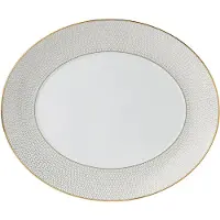 Wedgwood Arris Platte oval 33 cm Arris 40007542