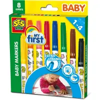 SES Creative - Baby markers, 8 colours - (S00299)