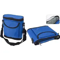 Huismerk Faltbare Kühltasche 28 x 25 cm Polyester blau