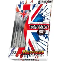 Harrows Torpedo 80% Wolfram Steeltip Darts 21g