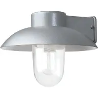 Konstsmide Mani Wandleuchte silber lackiertes Aluminium, klares Glas, Hand EU 415-310