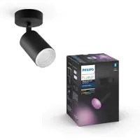 Philips Hue Fugato Aufbauspot White & Color - Schwarz - 1 Spot