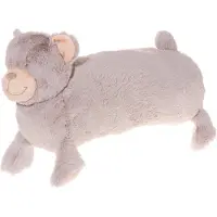4Living Kissen "Teddy" in Grau - (B)50 cm - onesize