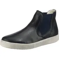 Tamaris Damen Leder Stiefelette Blau