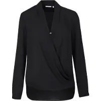 Seidensticker Wickelbluse ' Schwarze Rose ' Seidensticker Black (0039)